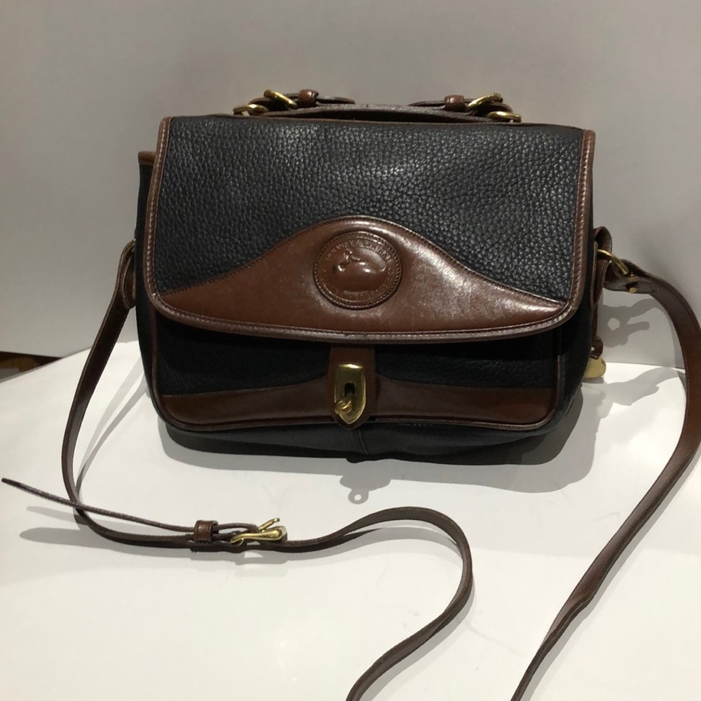 Dooney and Bourke black and brown handbag